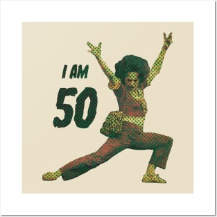 Retro Sally O'Mally I am 50 Posters and Art